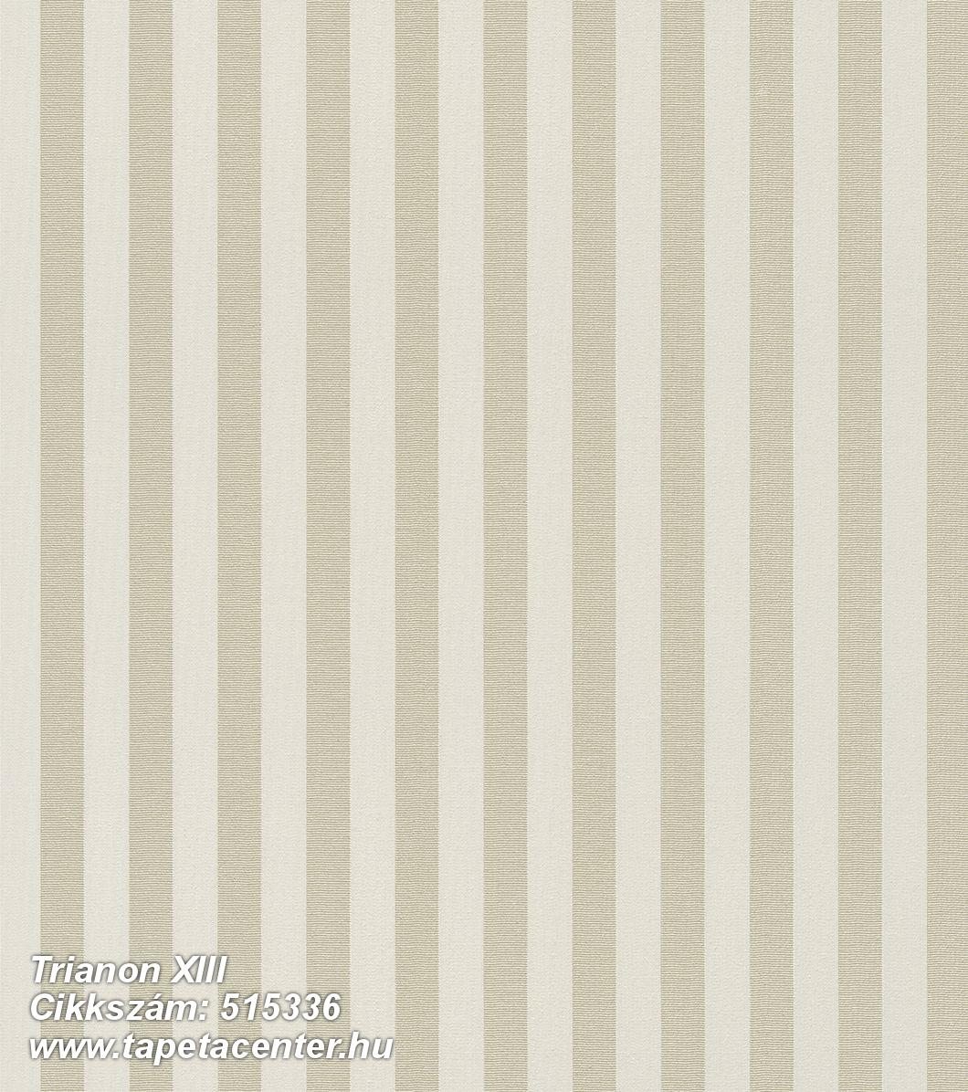 Csíkos,textil hatású,barna,bézs-drapp,illesztés mentes,lemosható,vlies tapéta 